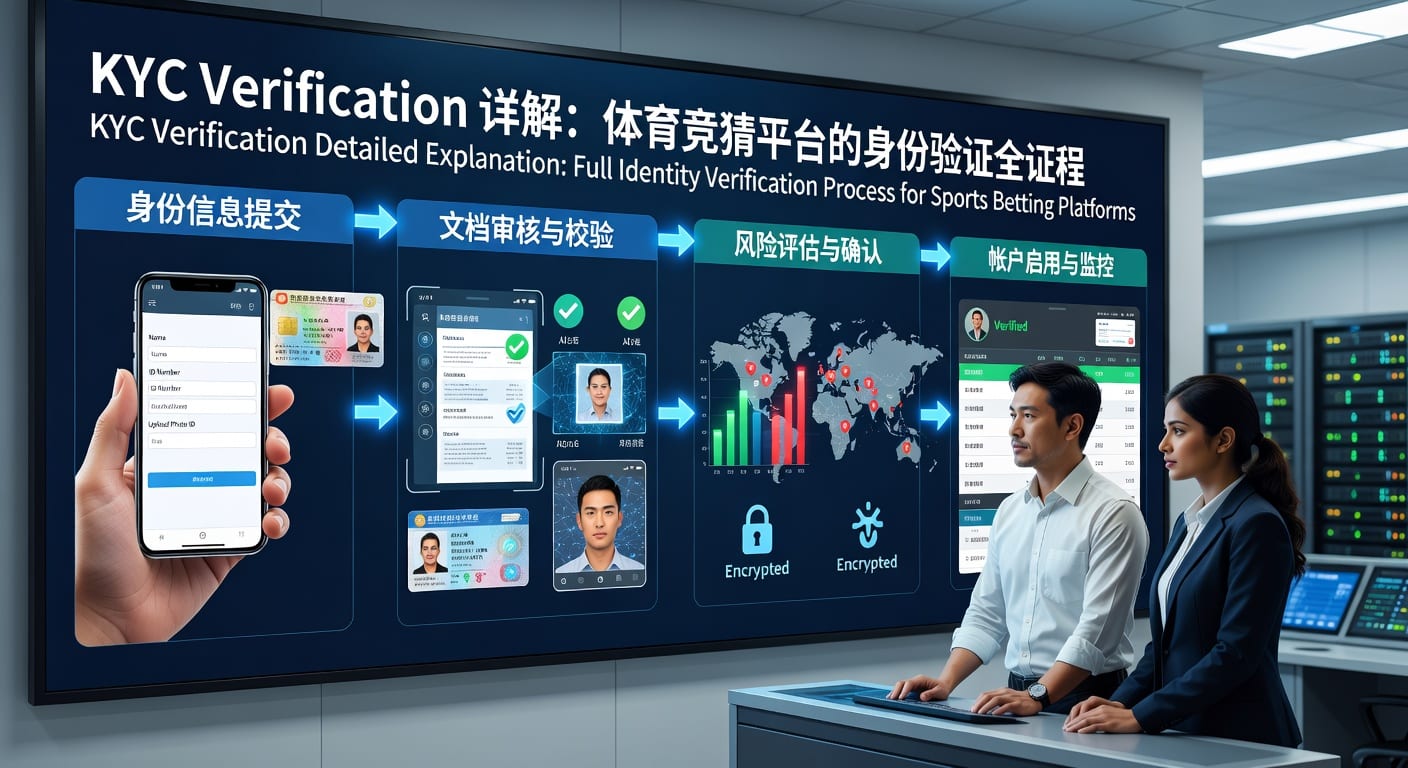 KYC verification：体育账户注册审核要点