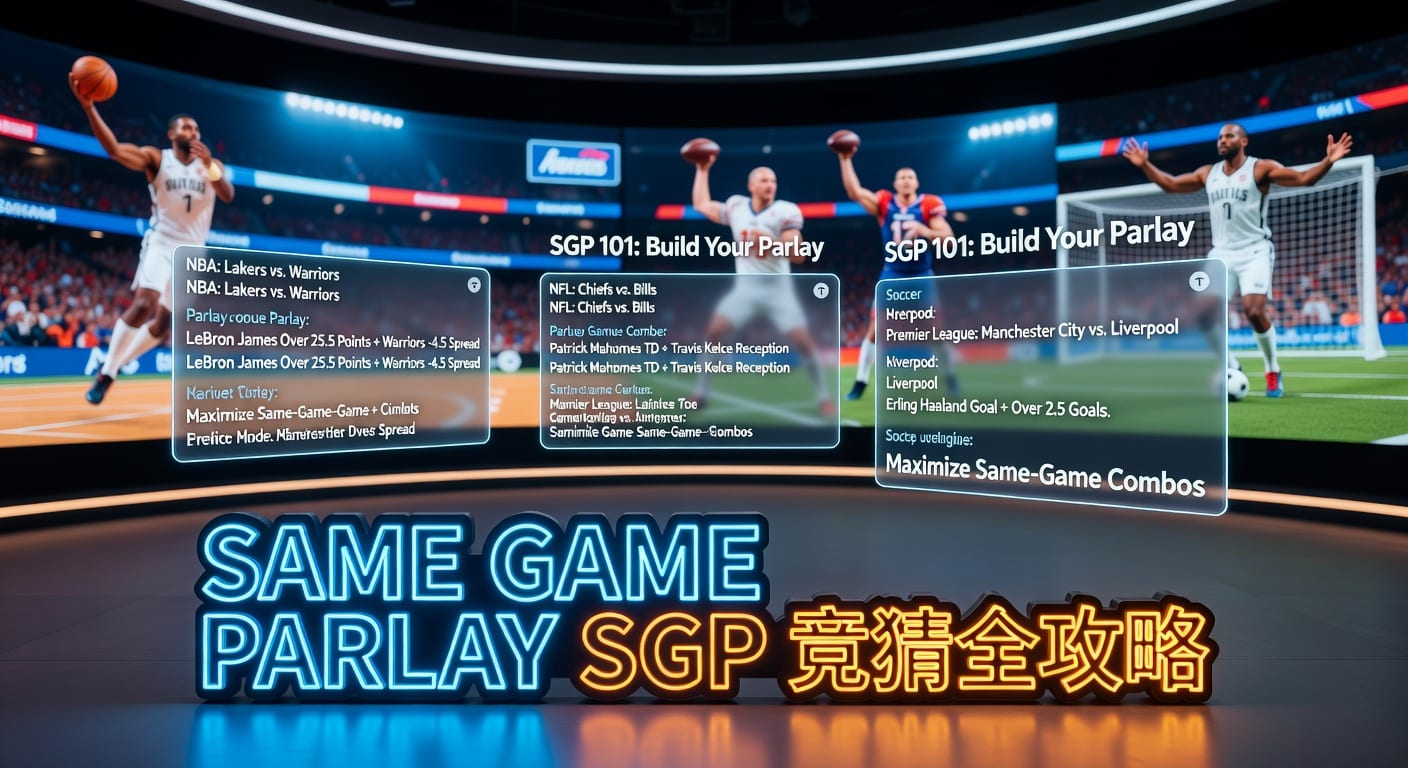 Same Game Parlay SGP：玩法逻辑与组合技巧