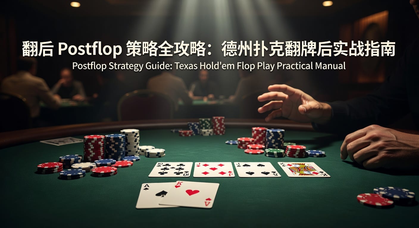 翻后 postflop：2026年比赛阅读与投注技巧解析