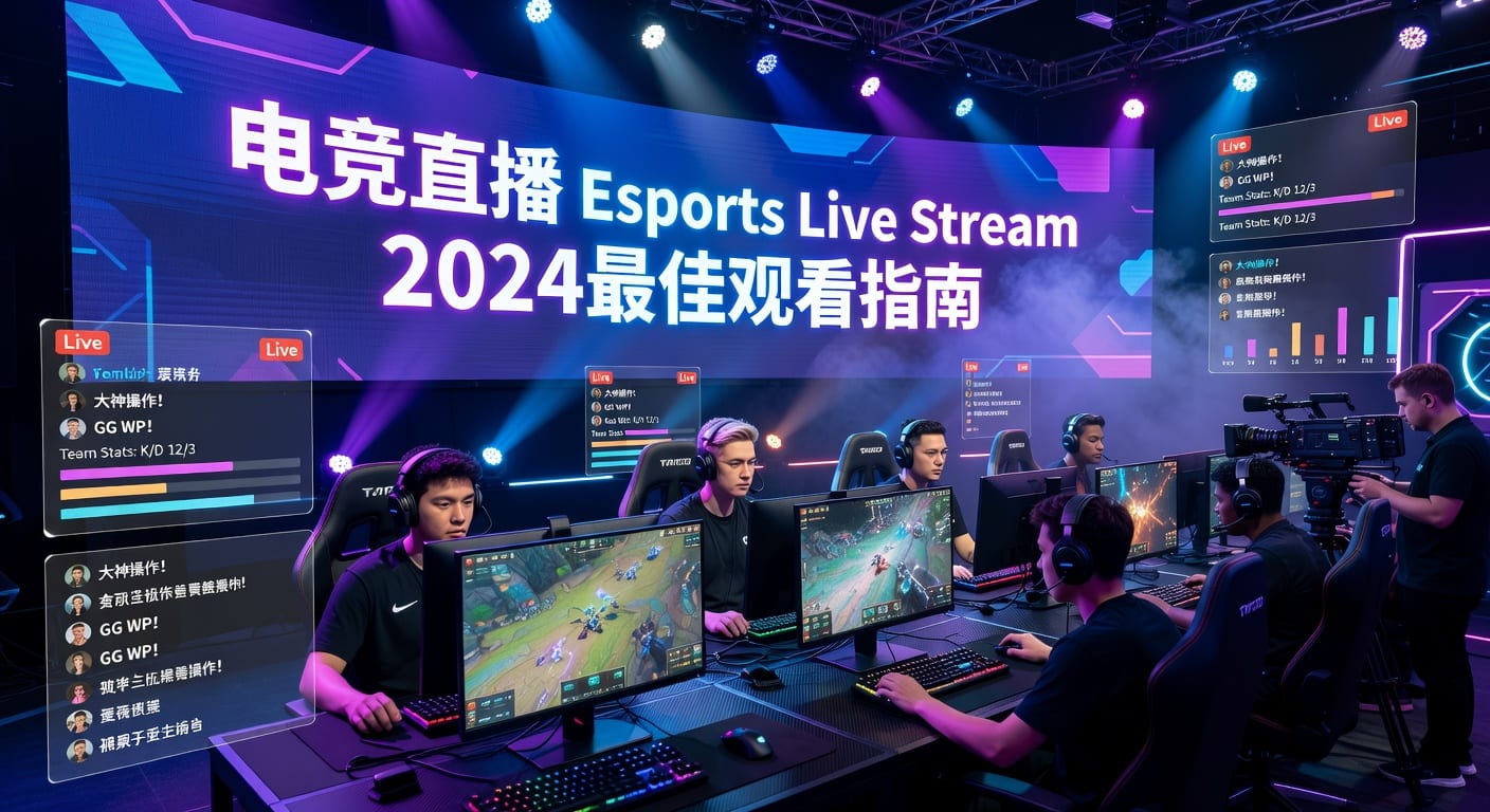 电竞直播 Esports Live Stream：2026年观赛与投注平台指南
