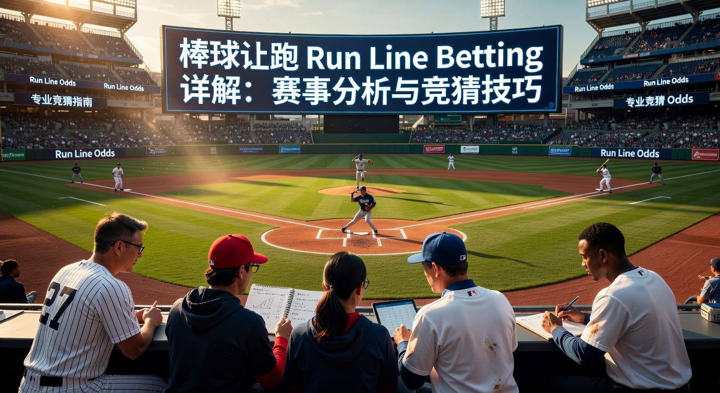 棒球让跑 run line betting：让分盘投注技巧与判断